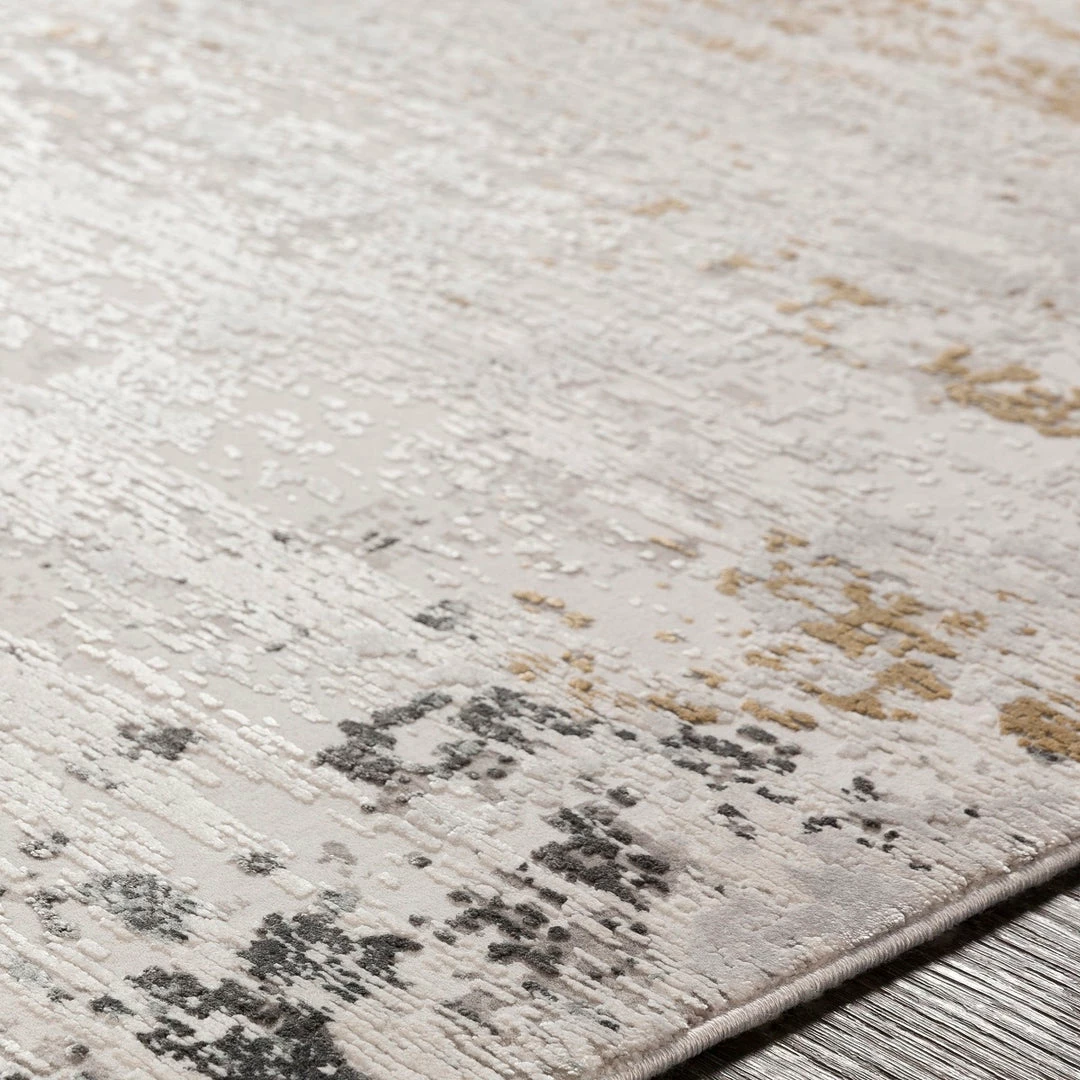 Cheapest π― SURYA LUNA GRAY + GOLD TEXTURED VISCOSE RUG π₯ 5 SURYA LUNA GRAY + GOLD TEXTURED VISCOSE RUG