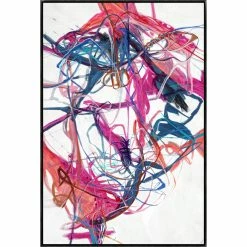 L ART Wall Art "SORTING SHAPING" CANVAS ART