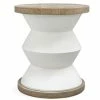 UTTERMOST SPOOL SIDE TABLE