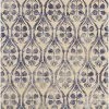 SURYA BAHIA WASHED PRINT RUG: INK