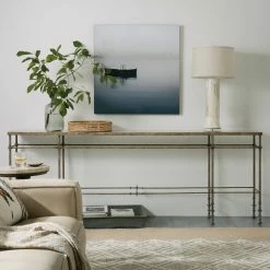 HOOKER Furniture ST. JAMES STONE TOP CONSOLE TABLE