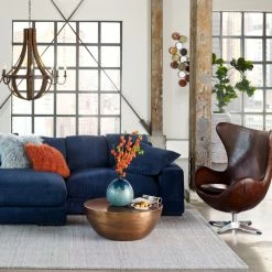 MOES ST ANNE CLUB CHAIR: BROWN