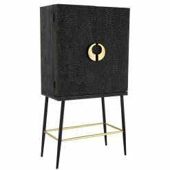 MOES Furniture STELLA NOIR BAR CABINET