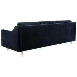 TOV STEVIE MID-CENTURY GLAM SOFA Living Room
