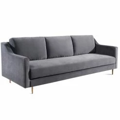 TOV STEVIE MID-CENTURY GLAM SOFA Living Room