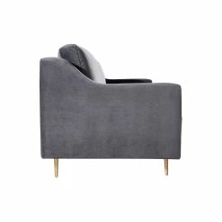 TOV STEVIE MID-CENTURY GLAM SOFA Living Room