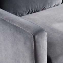 TOV STEVIE MID-CENTURY GLAM SOFA Living Room