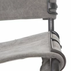 FOUR HANDS Furniture STONEWASH GREY CANVAS SLING DINING CHAIR