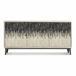 HOOKER STRATA MOSAIC BONE INLAY CONSOLE Furniture