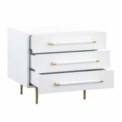 Best Pirce β€οΈ TOV STRIDE WHITE LACQUER NIGHTSTAND Furniture π₯ 7 TOV STRIDE WHITE LACQUER NIGHTSTAND Furniture