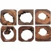 UTTERMOST Wall Sculptures + Decor ADALI WOOD WALL ART | SET OF 6