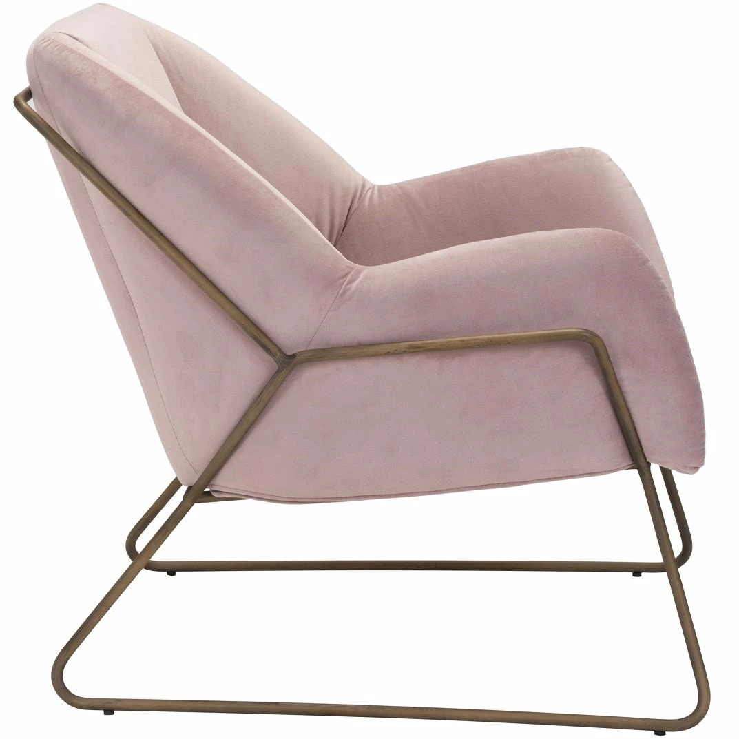 Flash Sale ๐ ZUO Living Room SUNDAY CHAIR: DUSTY ROSE VELVET โ๏ธ 3 ZUO Living Room SUNDAY CHAIR: DUSTY ROSE VELVET