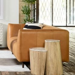 FOUR HANDS SUNWASHED MANGO NESTING TABLES