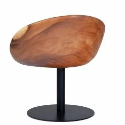 PHILLIPS COLLECTION Furniture CHAMCHA WOOD SWIVEL CHAIR