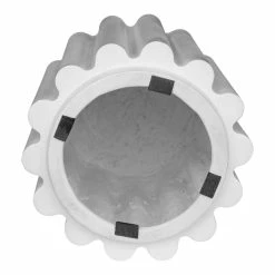 MOES TAFFY CONCRETE STOOL: WHITE