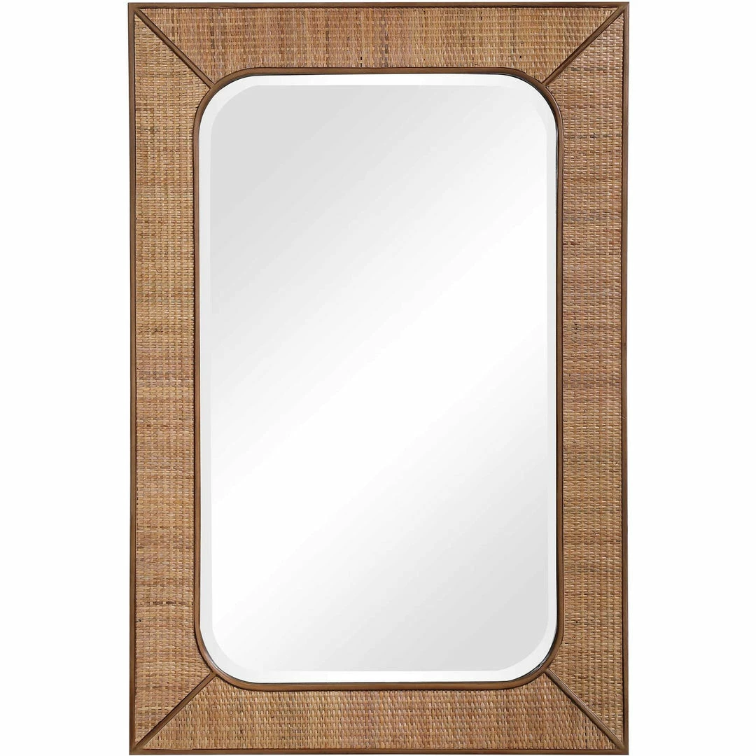 Flash Sale 🎁 UTTERMOST TAHITI WOVEN RATTAN MIRROR Mirrors 👍 1 UTTERMOST TAHITI WOVEN RATTAN MIRROR Mirrors