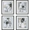UTTERMOST "TANGLED THREADS" GLASS FRAMED PRINTS | SET OF 4 Wall Art