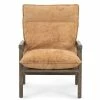 FOUR HANDS Furniture TAOS WHISTLER CHAMOIS SUEDE LOUNGE CHAIR