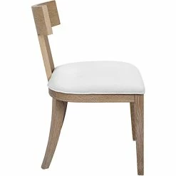 UTTERMOST Furniture TAYLOR NATURAL OAK KLISMOS DINING CHAIR