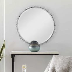 Flash Sale ๐ฅ UTTERMOST Mirrors TAZA ROUND MIRROR: VINTAGE WHITE ๐ 6 UTTERMOST Mirrors TAZA ROUND MIRROR: VINTAGE WHITE