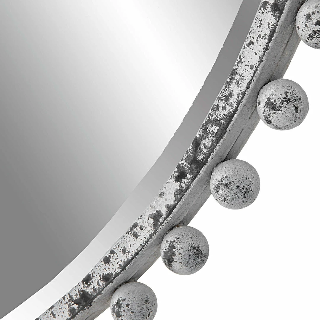 Flash Sale ๐ฅ UTTERMOST Mirrors TAZA ROUND MIRROR: VINTAGE WHITE ๐ 4 UTTERMOST Mirrors TAZA ROUND MIRROR: VINTAGE WHITE