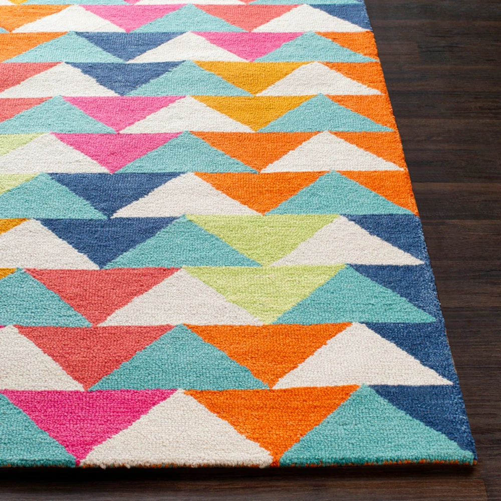 Deals โญ SURYA POP ANGLES WOOL RUG: ELECTRIC MULTI ๐ 2 SURYA POP ANGLES WOOL RUG: ELECTRIC MULTI