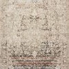 LOLOI THEIA 05 RUG: TAUPE / BRICK