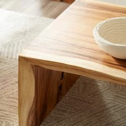 PHILLIPS COLLECTION CHAMCHA WATERFALL COFFEE TABLE