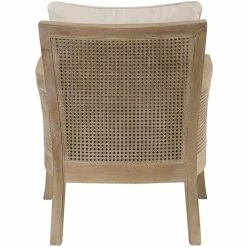 UTTERMOST THE GROVE CANE CHAIR: NATURAL