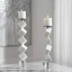 UTTERMOST THEIRRY CANDLE HOLDERS | SET OF 2