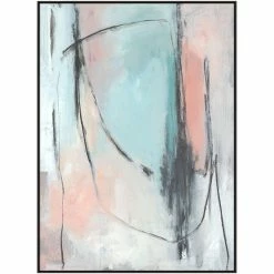 L ART Wall Art "THERE IS NO FEAR I LOVE" CANVAS ART