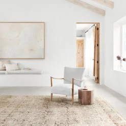 LOLOI THEIA 07 RUG: NATURAL / RUST