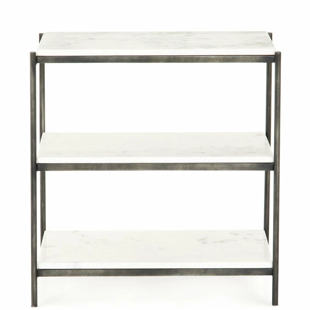Best deal π€© FOUR HANDS THREE TIER MARBLE END TABLE β¨ 1 FOUR HANDS THREE TIER MARBLE END TABLE