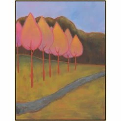 L ART "THROUGH THE GROVE" CANVAS ART