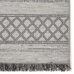 JAIPUR TIKAL COTE INDOOR-OUTDOOR RUG: GREY