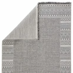 JAIPUR TIKAL KEYAN INDOOR-OUTDOOR RUG: GREY
