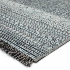 Best Sale ❤️ JAIPUR TIKAL RAVI INDOOR-OUTDOOR RUG: GREY, SKY 🥰 7 JAIPUR TIKAL RAVI INDOOR-OUTDOOR RUG: GREY, SKY