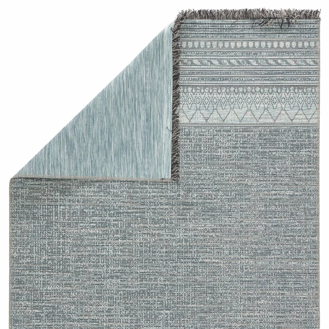 Best Sale ❤️ JAIPUR TIKAL RAVI INDOOR-OUTDOOR RUG: GREY, SKY 🥰 4 JAIPUR TIKAL RAVI INDOOR-OUTDOOR RUG: GREY, SKY