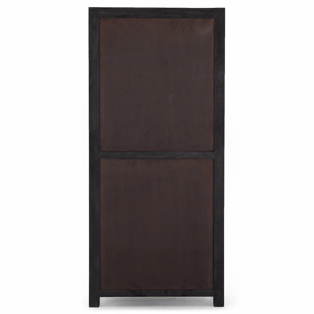 Cheapest ๐ฅฐ FOUR HANDS Furniture TILDA BLACK WASH MANGO + CANE TALL CABINET ๐ 6 FOUR HANDS Furniture TILDA BLACK WASH MANGO + CANE TALL CABINET