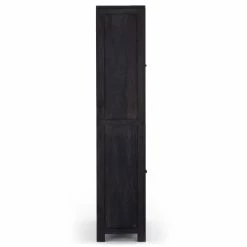 Cheapest ๐ฅฐ FOUR HANDS Furniture TILDA BLACK WASH MANGO + CANE TALL CABINET ๐ 15 FOUR HANDS Furniture TILDA BLACK WASH MANGO + CANE TALL CABINET