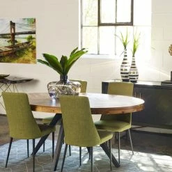 MOES PARQ OVAL DINING TABLE