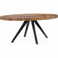 MOES PARQ OVAL DINING TABLE