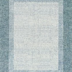 LOLOI TONAL BORDERS TUFTED WOOL RUG