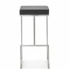 TOV Kitchen + Dining FERRARA STAINLESS STEEL BAR STOOL | SET OF 2