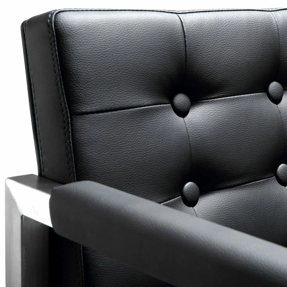 Flash Sale ๐ TOV DIRECTOR BAR STOOL: BLACK | STAINLESS ๐ 3 TOV DIRECTOR BAR STOOL: BLACK | STAINLESS