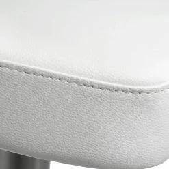 TOV COSMO ADJUSTABLE BAR STOOL: WHITE