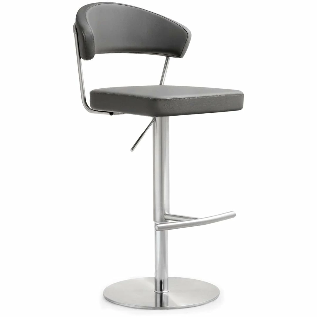 New π₯ TOV Kitchen + Dining COSMO ADJUSTABLE BAR STOOL: CHARCOAL π 1 TOV Kitchen + Dining COSMO ADJUSTABLE BAR STOOL: CHARCOAL