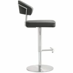 New π₯ TOV Kitchen + Dining COSMO ADJUSTABLE BAR STOOL: CHARCOAL π 10 TOV Kitchen + Dining COSMO ADJUSTABLE BAR STOOL: CHARCOAL