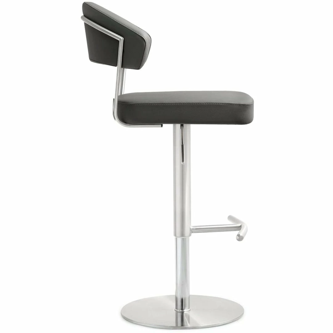 New π₯ TOV Kitchen + Dining COSMO ADJUSTABLE BAR STOOL: CHARCOAL π 3 TOV Kitchen + Dining COSMO ADJUSTABLE BAR STOOL: CHARCOAL