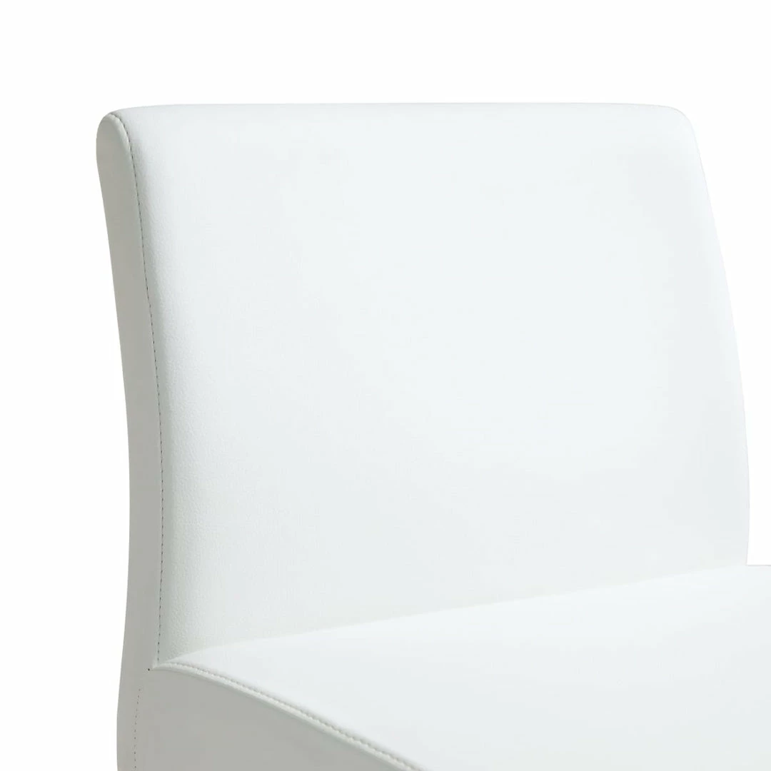 Brand new ๐งจ TOV DENMARK COUNTER STOOL: WHITE/STAINLESS | SET OF 2 Kitchen + Dining โ 5 TOV DENMARK COUNTER STOOL: WHITE/STAINLESS | SET OF 2 Kitchen + Dining